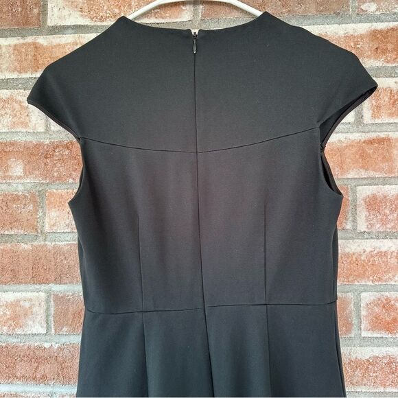 Diane Von Furstenberg Hadlie Sheath Dress Women’s 4 Black Cocktail Knee Length - Picture 6 of 8